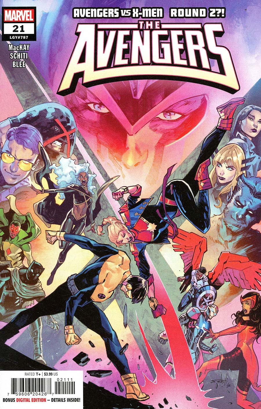 Avengers Vol 8 #21 Cover A Regular Valerio Schiti Cover