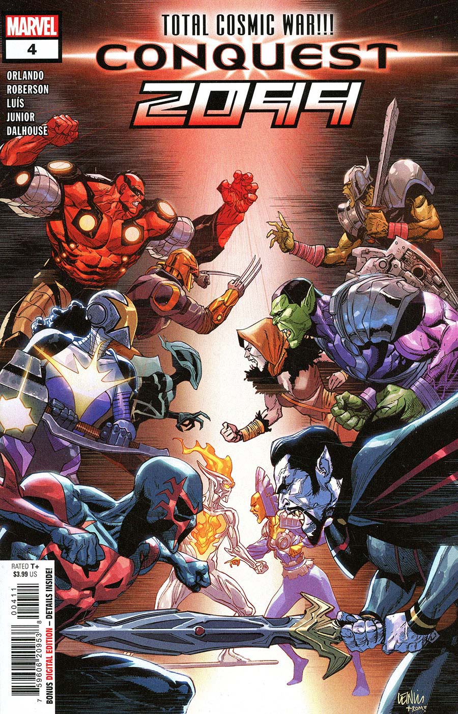 Conquest 2099 #4 Cover A Regular Leinil Francis Yu Cover
