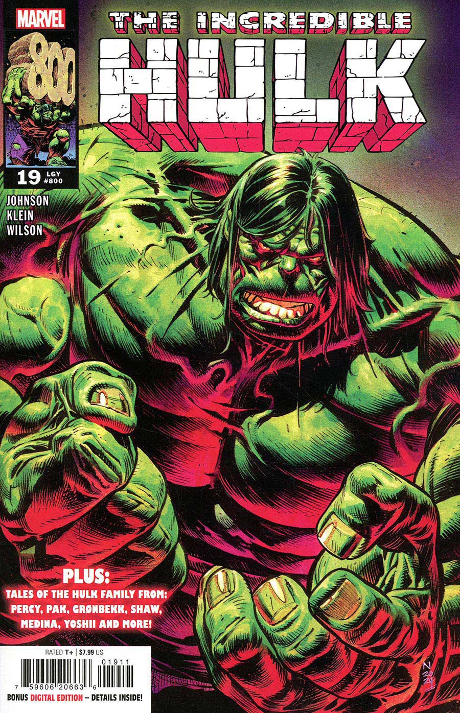 Incredible Hulk Vol 5 #19 Cover A Regular Nic Klein Cover (#800)