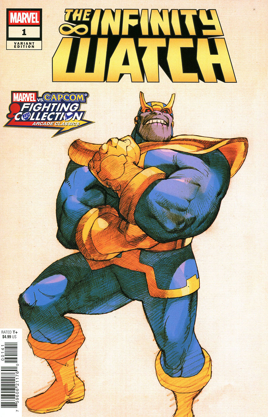Infinity Watch #1 Cover B Variant Bengus Marvel vs Capcom Cover