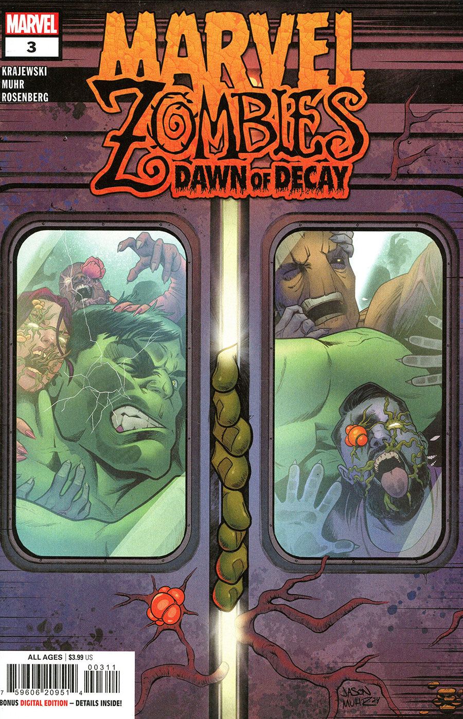 Marvel Zombies Dawn Of Decay #3 Cover A Regular Jason Muhr Cover