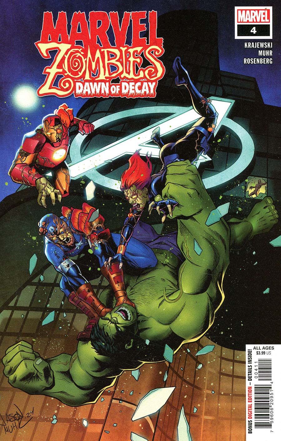 Marvel Zombies Dawn Of Decay #4 Cover A Regular Jason Muhr Cover