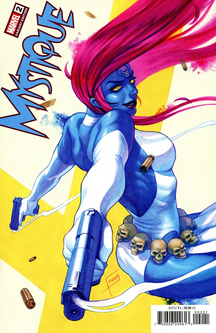 Mystique Vol 2 #2 Cover B Variant Frany Mystique Cover