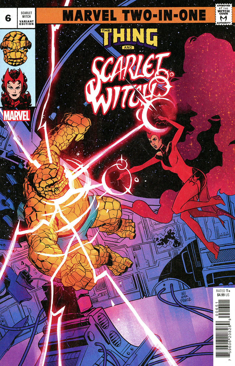 Scarlet Witch Vol 4 #6 Cover B Variant Annie Wu Marvel Two-In-One Cover