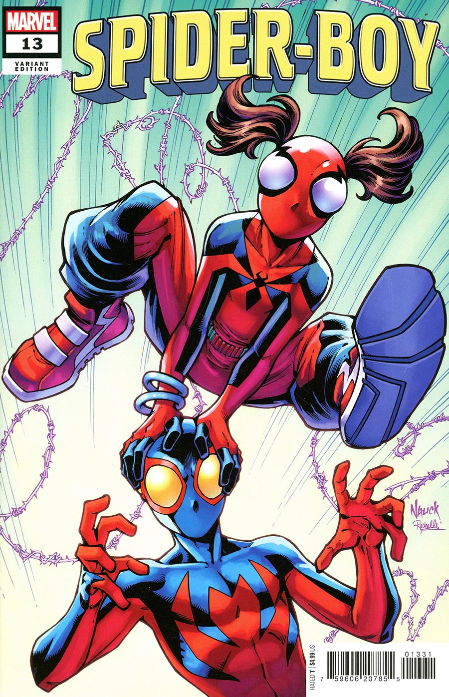 Spider-Boy #13 Cover C Variant Todd Nauck Cover