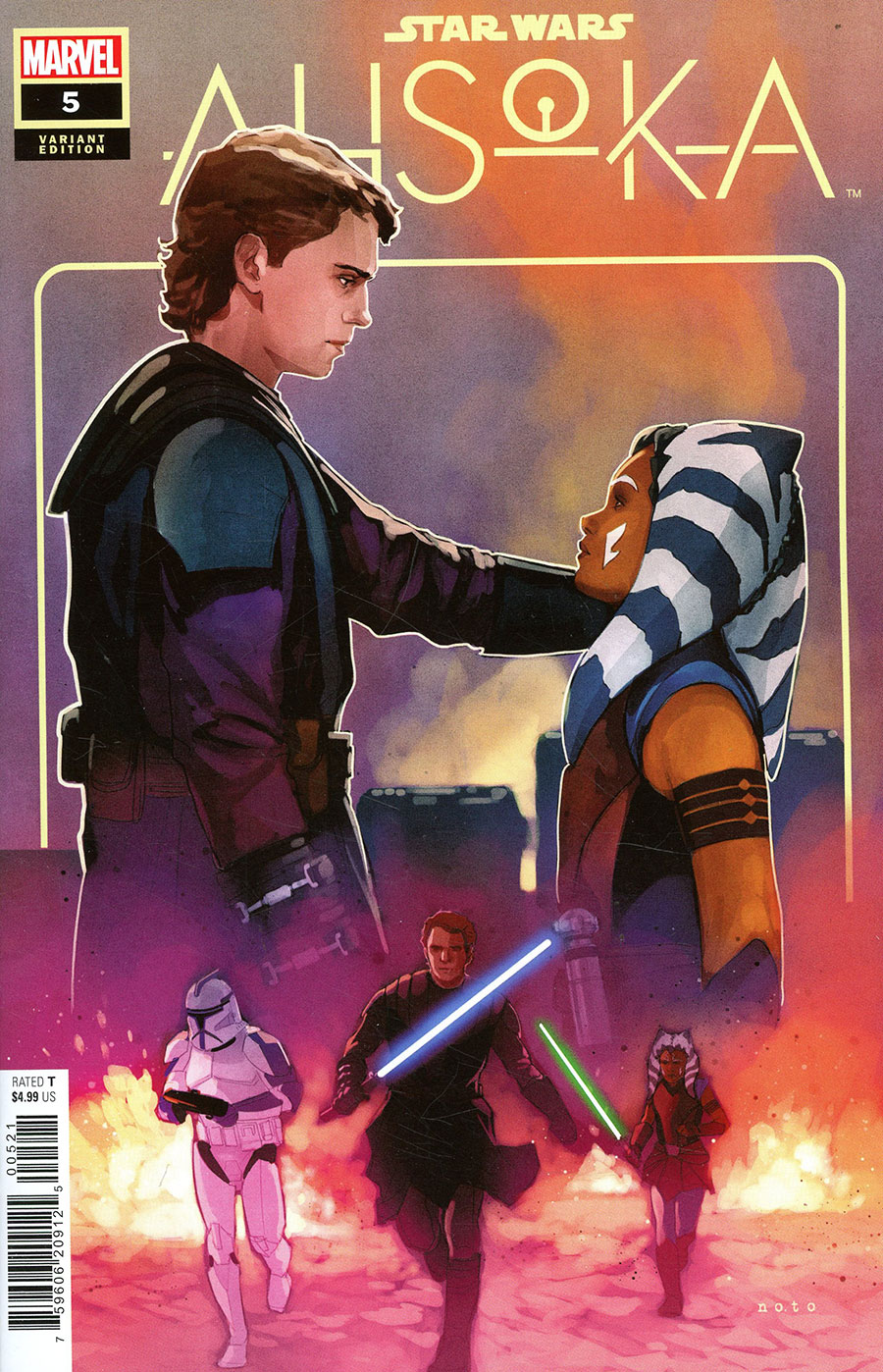 Star Wars Ahsoka #5 Cover B Variant Phil Noto Cover