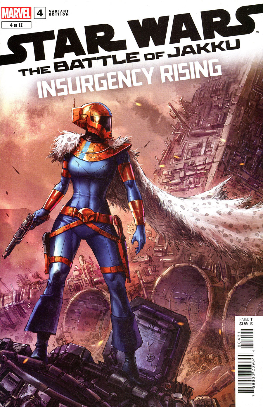 Star Wars Battle Of Jakku Insurgency Rising #4 Cover C Variant Alan Quah Cover