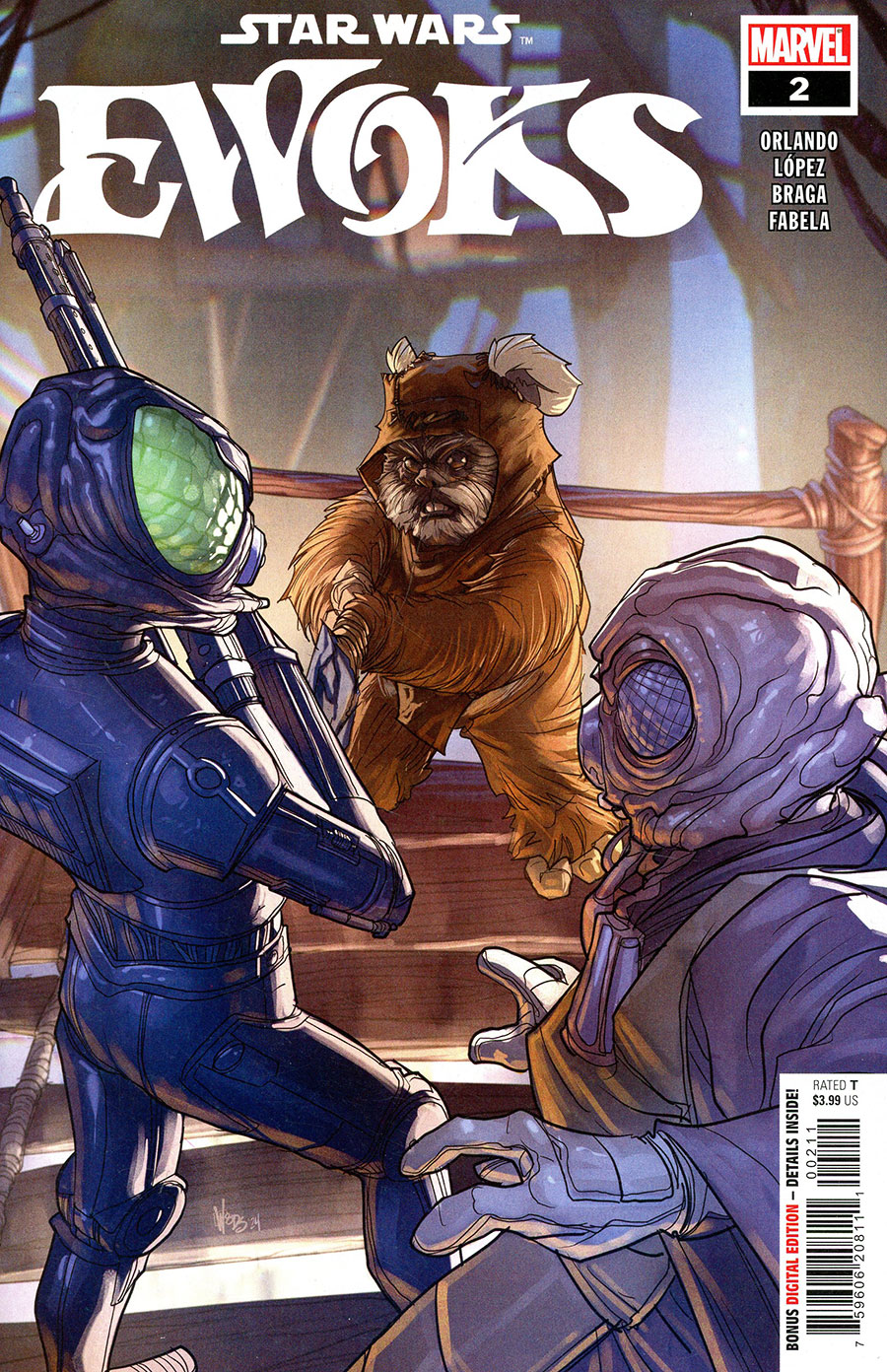 Star Wars Ewoks #2 Cover A Regular Pete Woods Cover