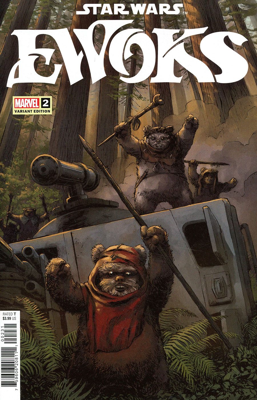 Star Wars Ewoks #2 Cover C Variant Dave Wachter Cover