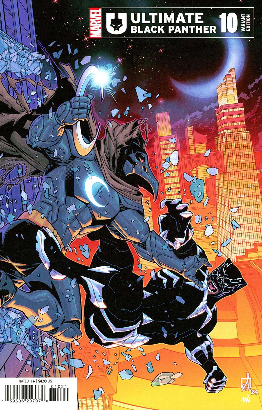 Ultimate Black Panther #10 Cover B Variant Sean Izaakse Cover