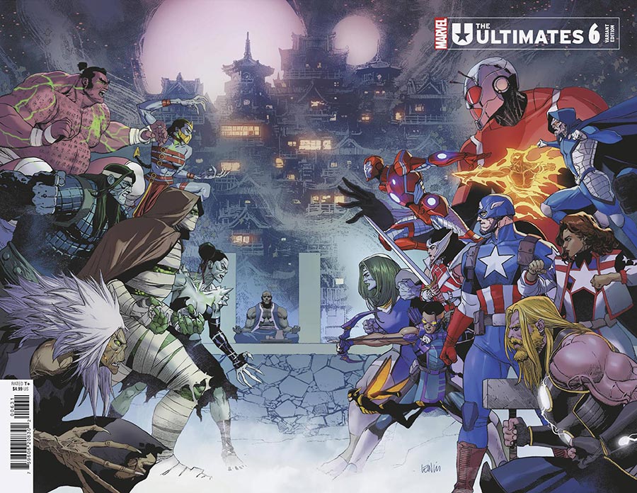 Ultimates Vol 5 #6 Cover D Variant Leinil Francis Yu Wraparound Cover