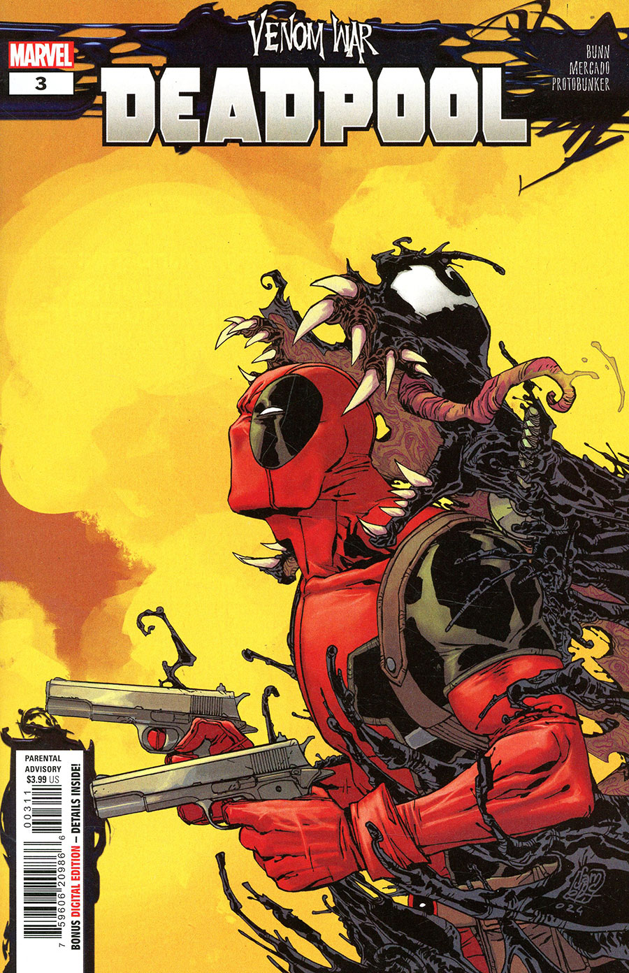 Venom War Deadpool #3 Cover A Regular Giuseppe Camuncoli Cover