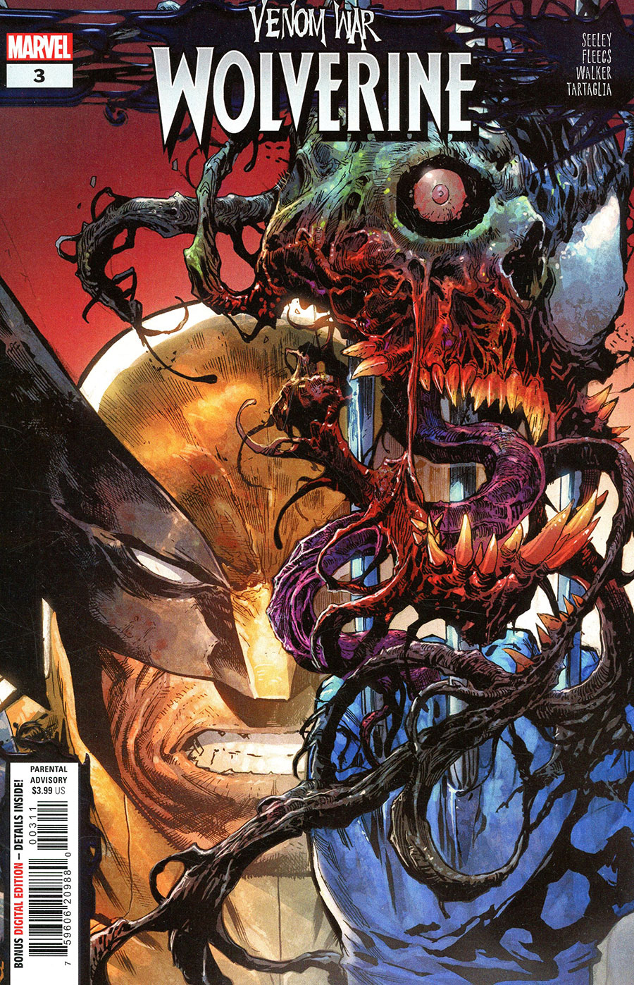 Venom War Wolverine #3 Cover A Regular Ken Lashley Cover