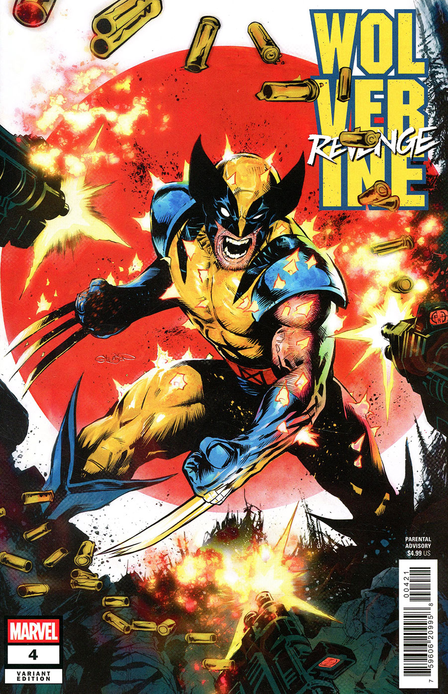 Wolverine Revenge #4 Cover B Variant Patrick Gleason Cover
