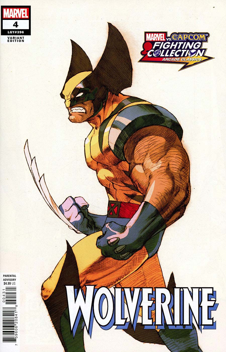 Wolverine Vol 8 #4 Cover B Variant Bengus Marvel vs Capcom Cover (Limit 1 Per Customer)