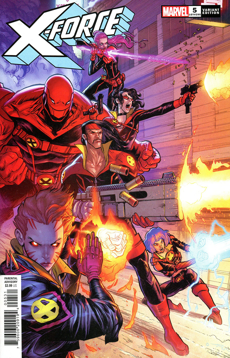 X-Force Vol 7 #5 Cover C Variant Adam Pollina Cover