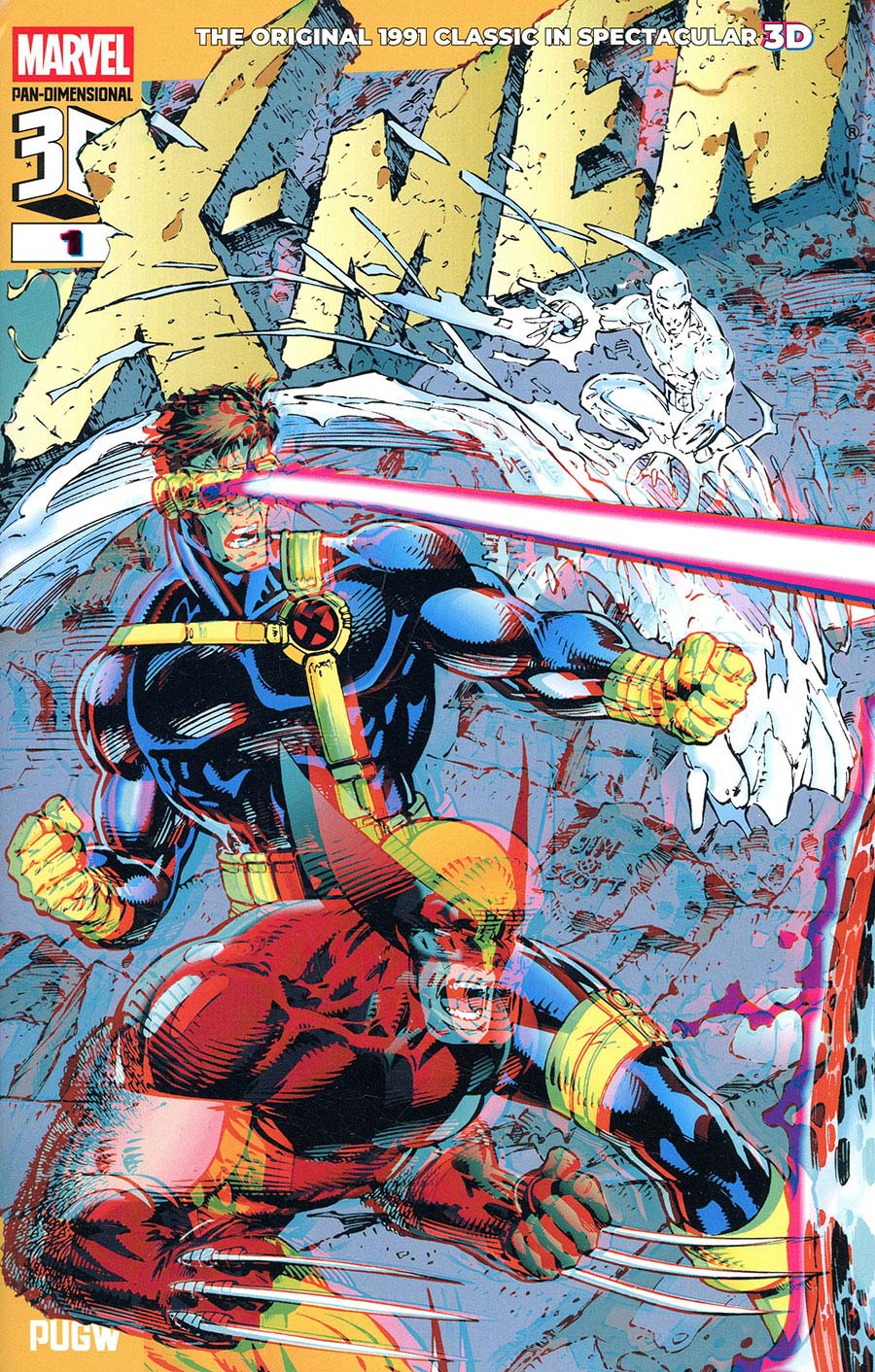 X-Men Vol 2 #1 Cover R Pan-Dimensional 3D Gatefold Edition
