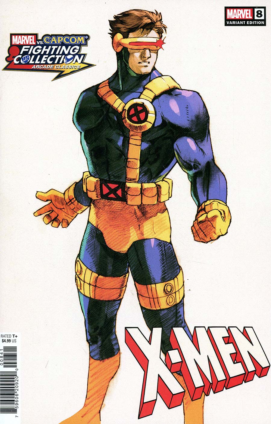 X-Men Vol 7 #8 Cover C Variant Bengus Marvel vs Capcom Cover (Raid On Graymalkin Part 1)