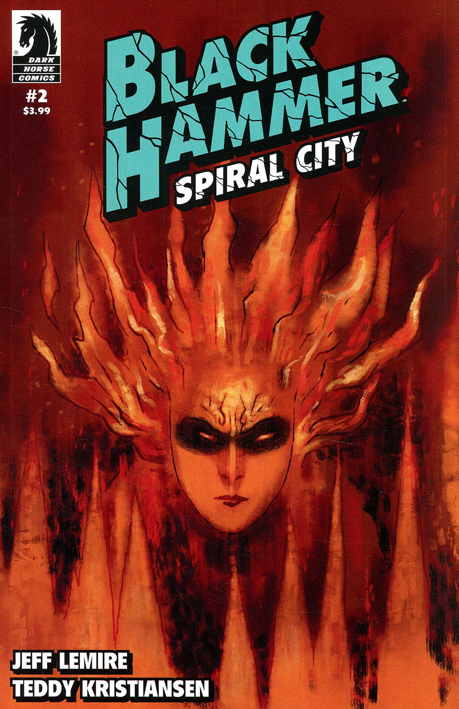 Black Hammer Spiral City #2 Cover A Regular Teddy H Kristiansen Cover