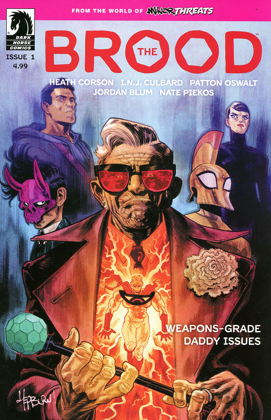 From The World Of Minor Threats The Brood #1 Cover A Regular Scott Hepburn Cover