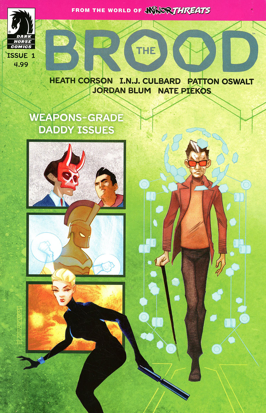 From The World Of Minor Threats The Brood #1 Cover C Variant John K Snyder Cover