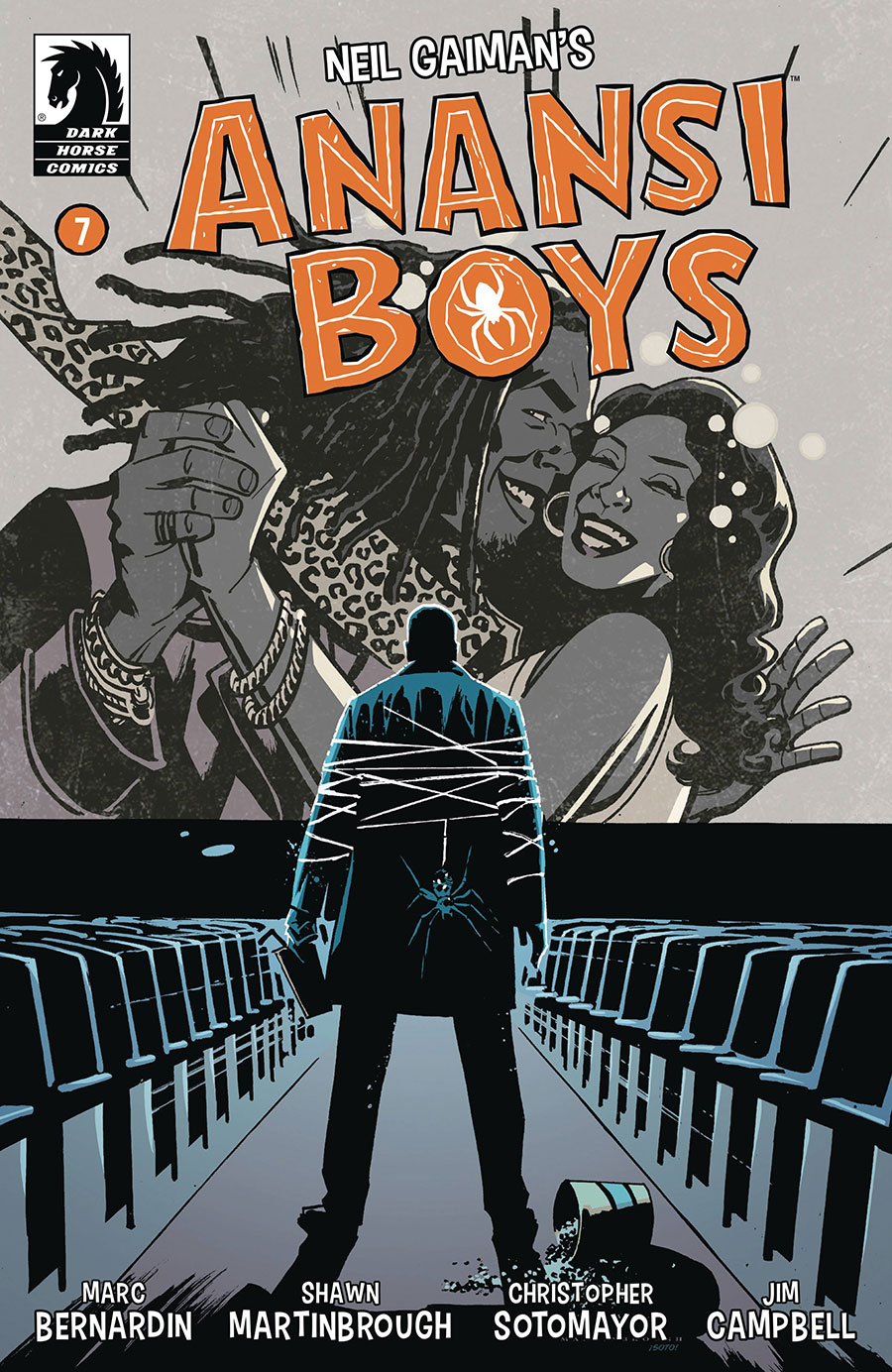 Neil Gaimans Anansi Boys I #7 Cover B Variant Shawn Martinbrough Cover