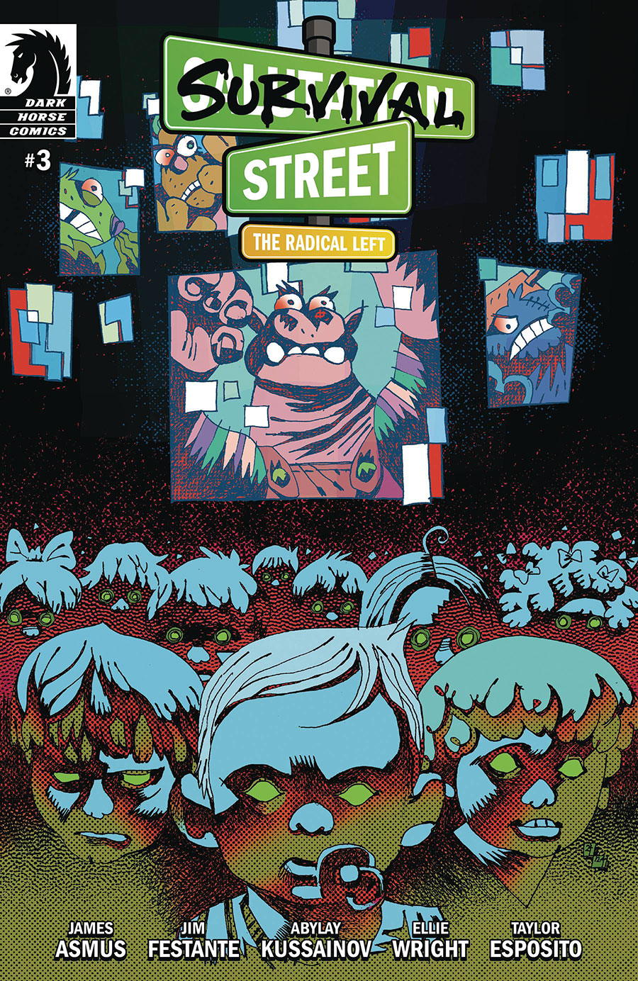Survival Street The Radical Left #3 Cover B Variant Artyom Trakhanov Cover