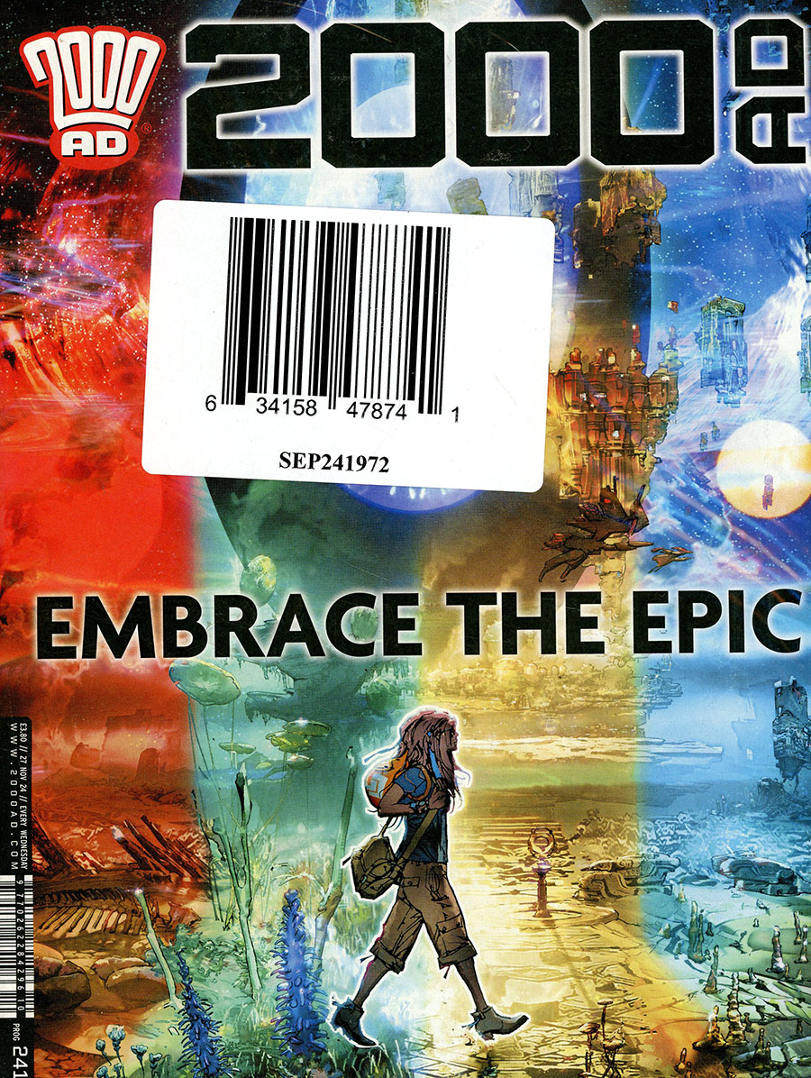 2000 AD 2024-10 Pack (#2407 - #2410)