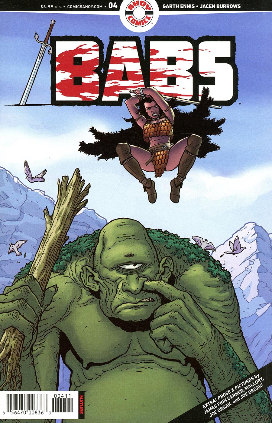 Babs #4 Cover A Regular Jacen Burrows Cover