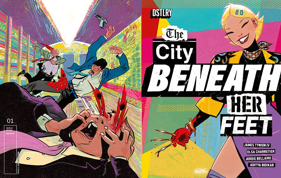 City Beneath Her Feet #1 Cover A Regular Elsa Charretier Wraparound Cover