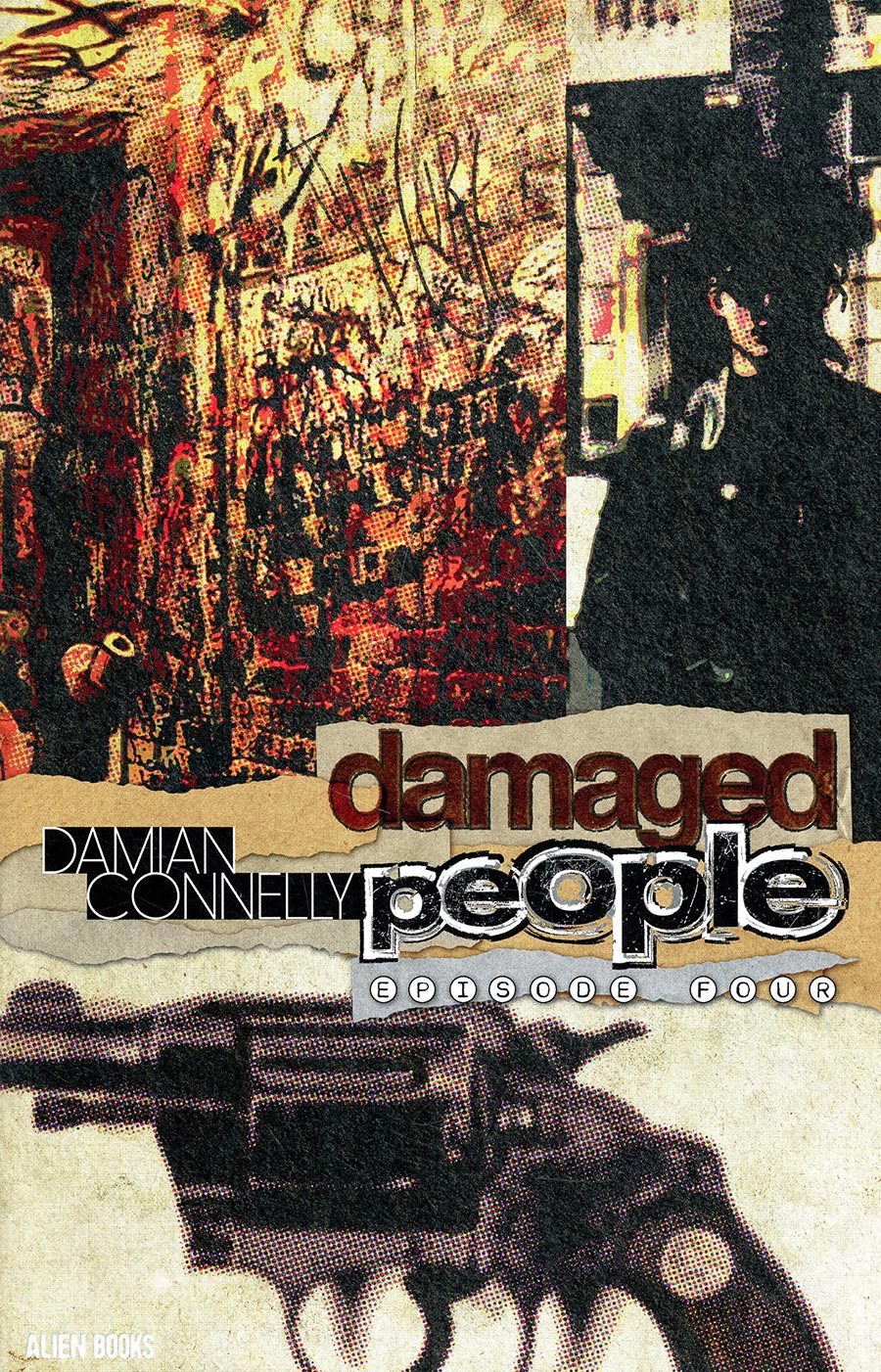 Damaged People #4 Cover A Regular Damian Connelly Cover