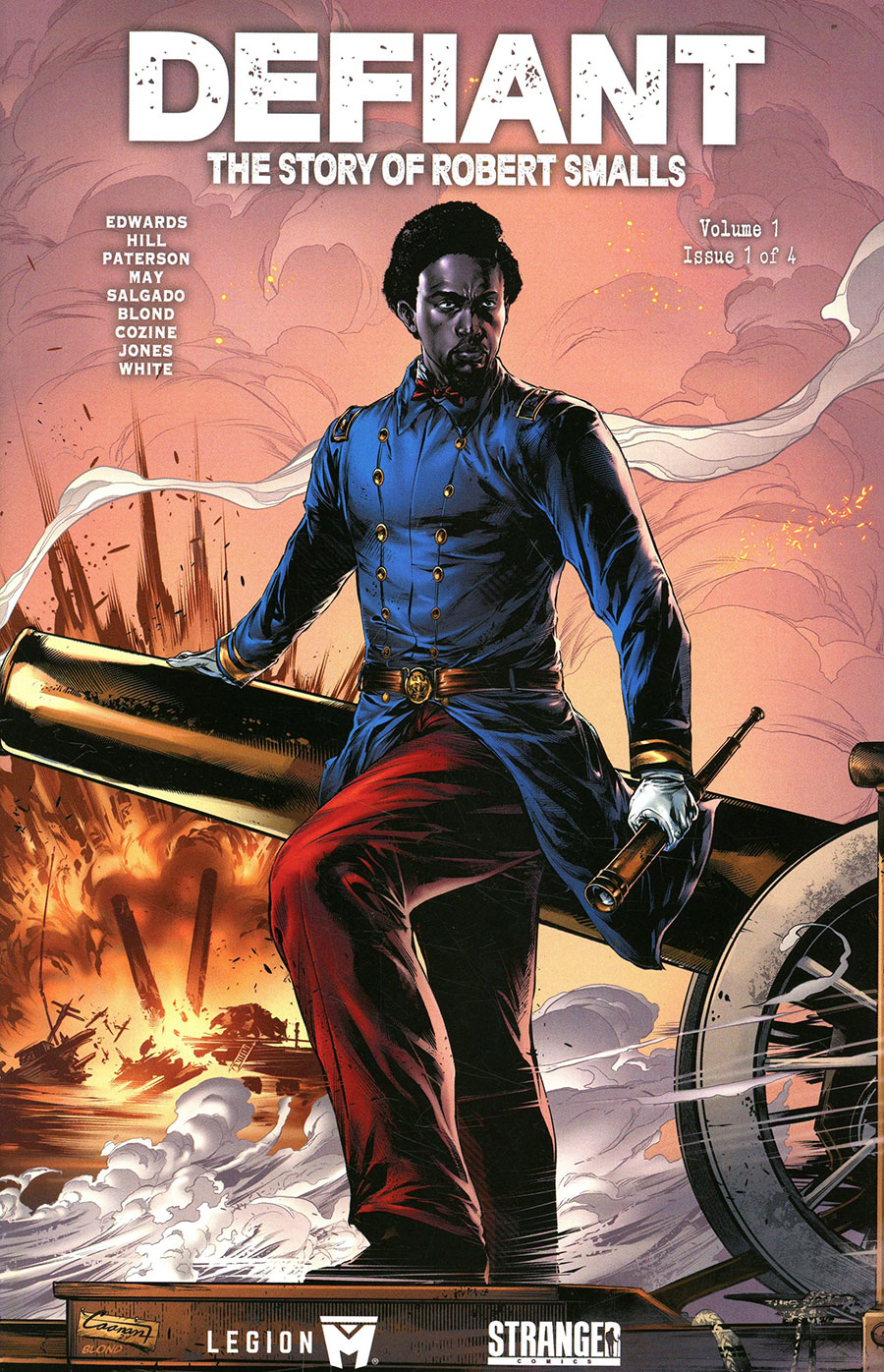 Defiant Vol 1 #1 Cover A Regular Caanan White Cover