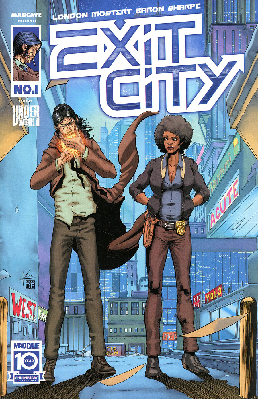 Exit City #1 Cover A Regular Karl Mostert Cover