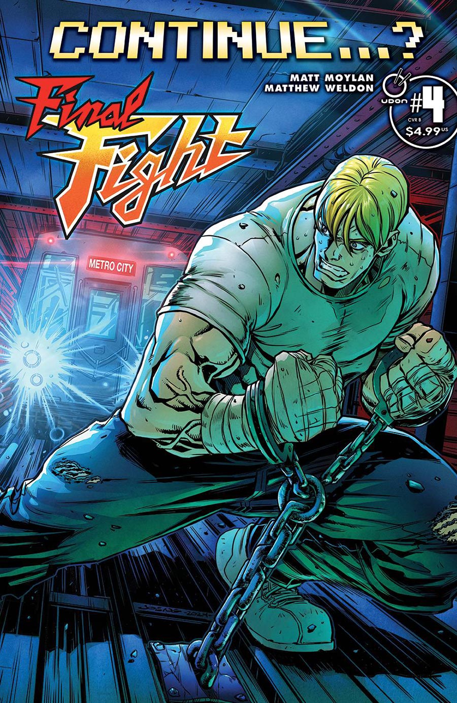 Final Fight #4 Cover B Variant Joe Ng Cover