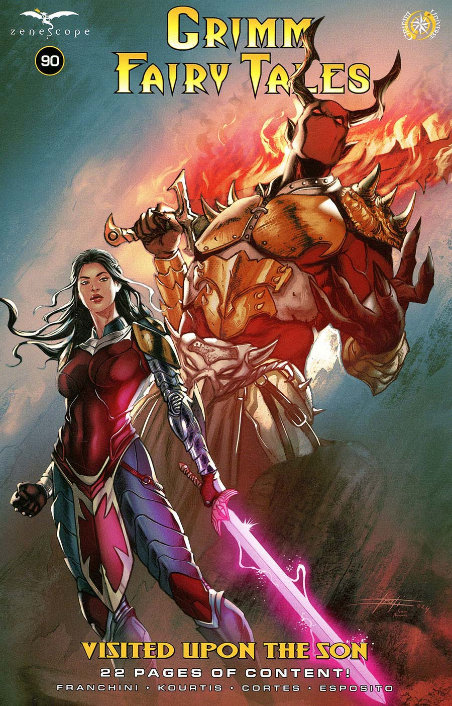 Grimm Fairy Tales Vol 2 #90 Cover A Regular Luca Strati Cover