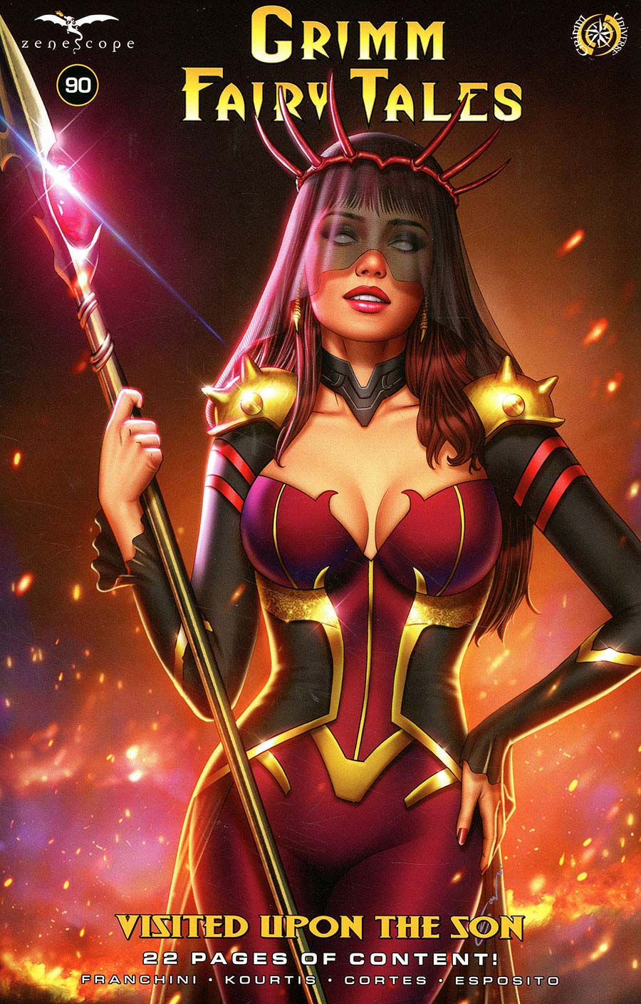 Grimm Fairy Tales Vol 2 #90 Cover C Variant Sanju Nivangune Cover