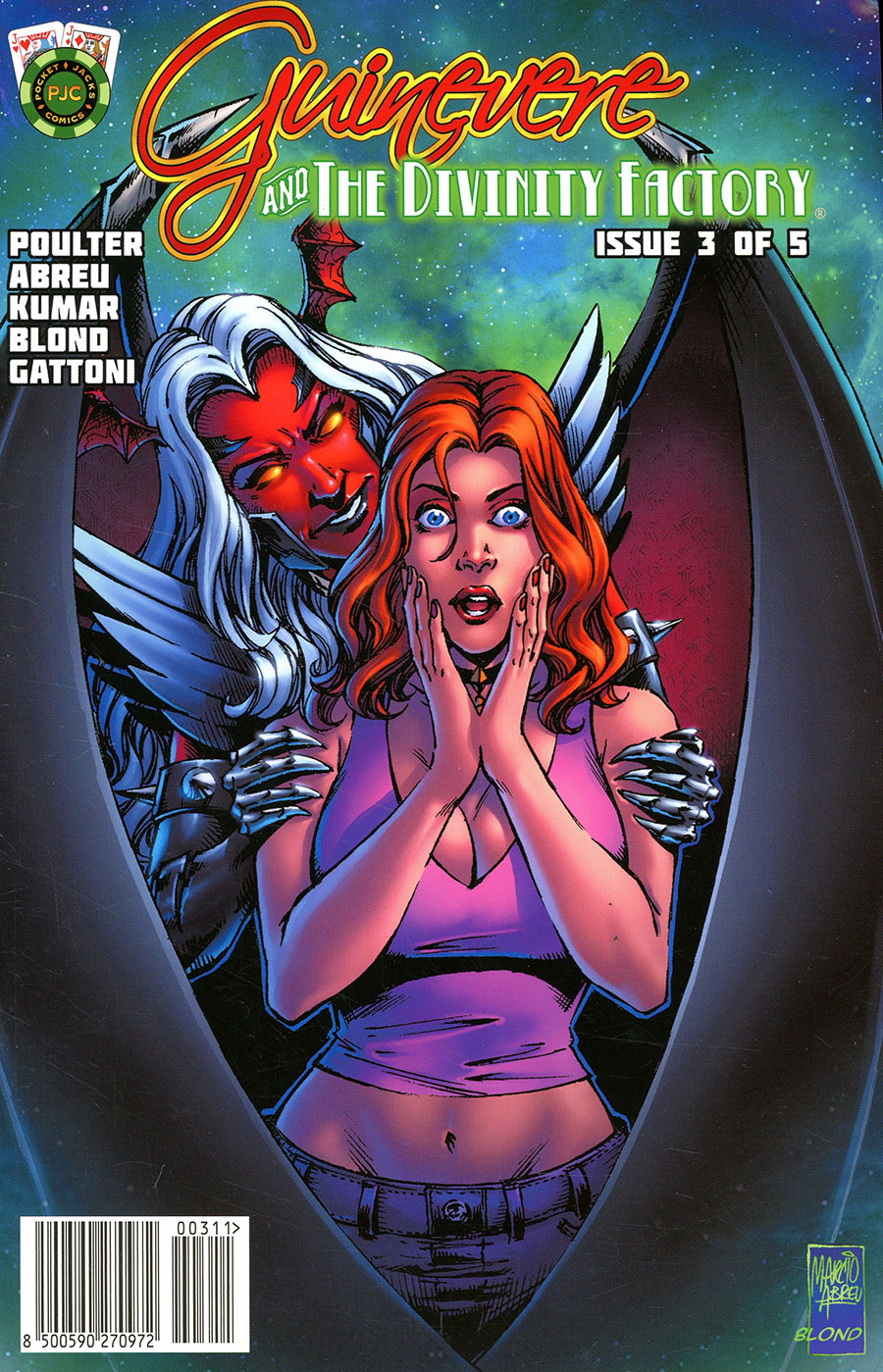 Guinevere And The Divinity Factory #3 Cover A Regular Marcio Abreau Cover