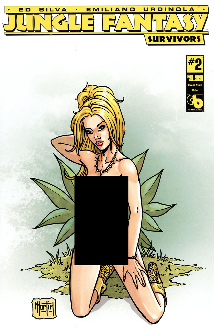 Jungle Fantasy Survivors Nymphs Nude Covers Bag Set (3-Count)
