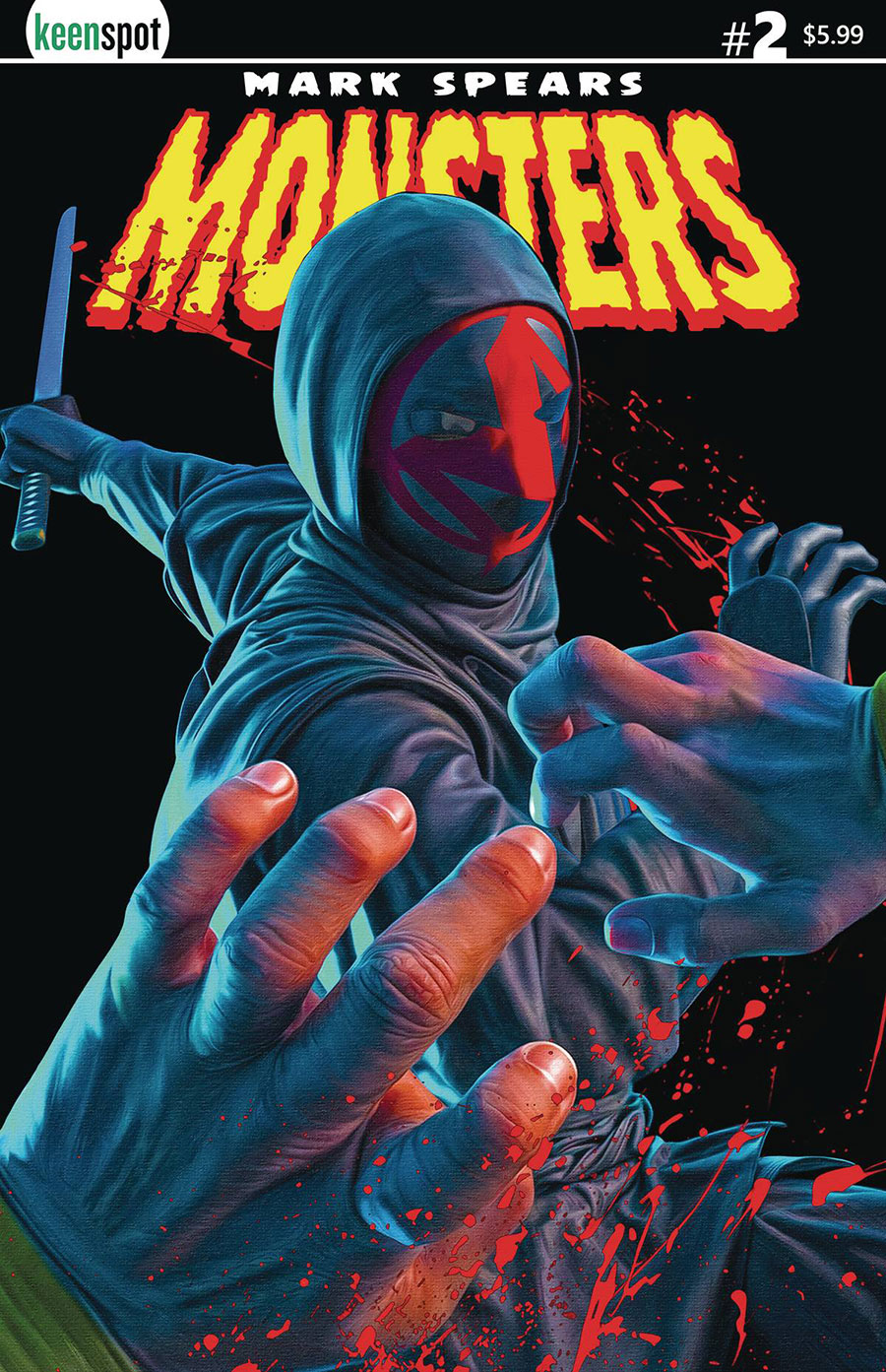 Mark Spears Monsters #2 Cover E Variant Mark Spears Dark Shadows Homage Cover (Limit 1 Per Customer)