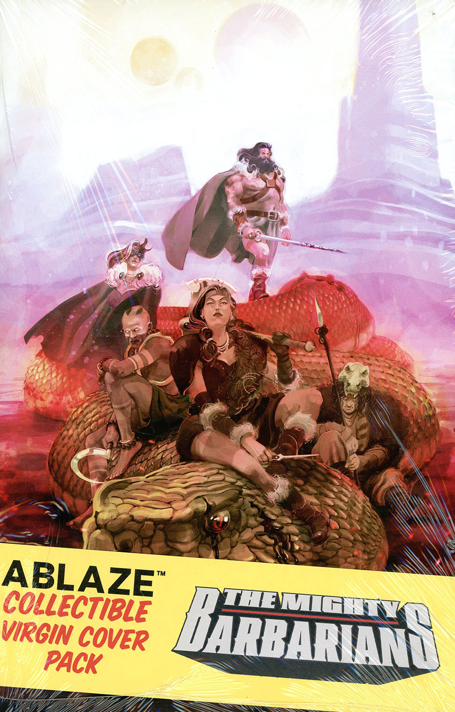 Mighty Barbarians Collectible Virgin Cover Pack