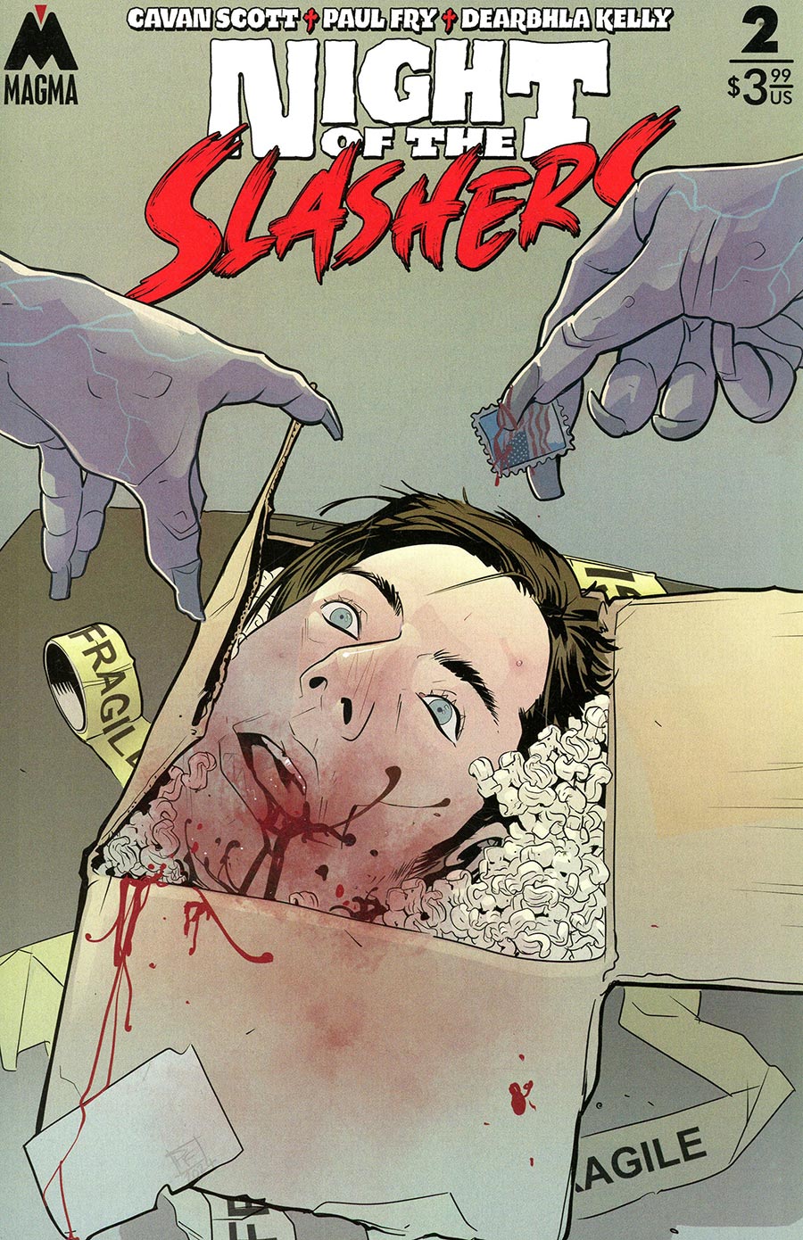 Night Of The Slashers #2 Cover A Regular Paul Fry Cover