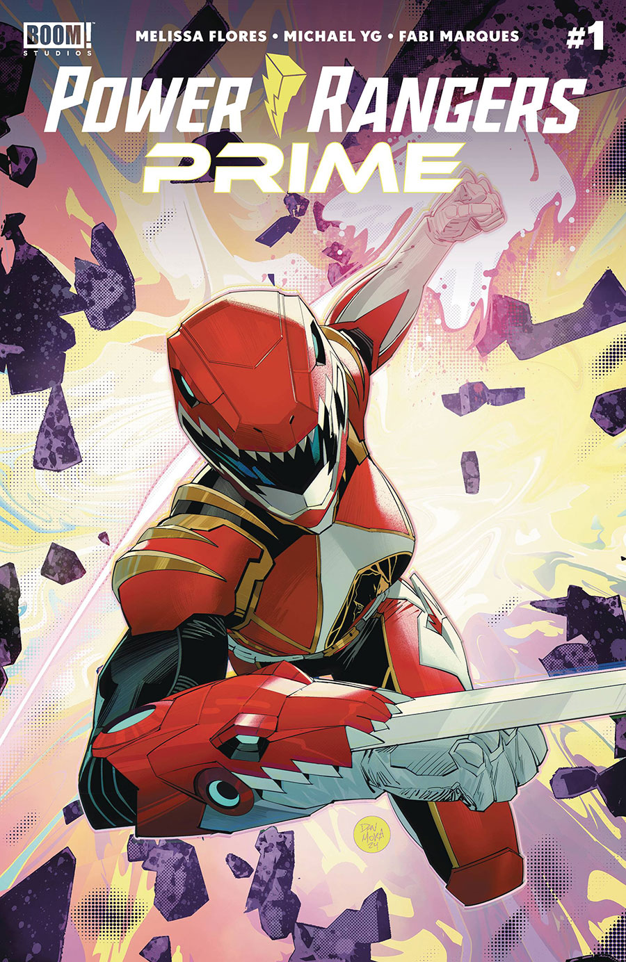 Power Rangers Prime #1 Cover A Regular Dan Mora Cover (Limit 1 Per Customer)
