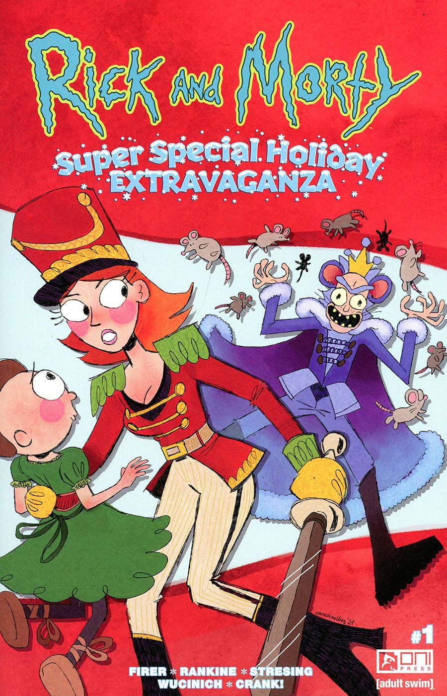 Rick And Morty Super Special Holiday Extravaganza #1 (One Shot) Cover B Variant Emmett Hobbes Cover