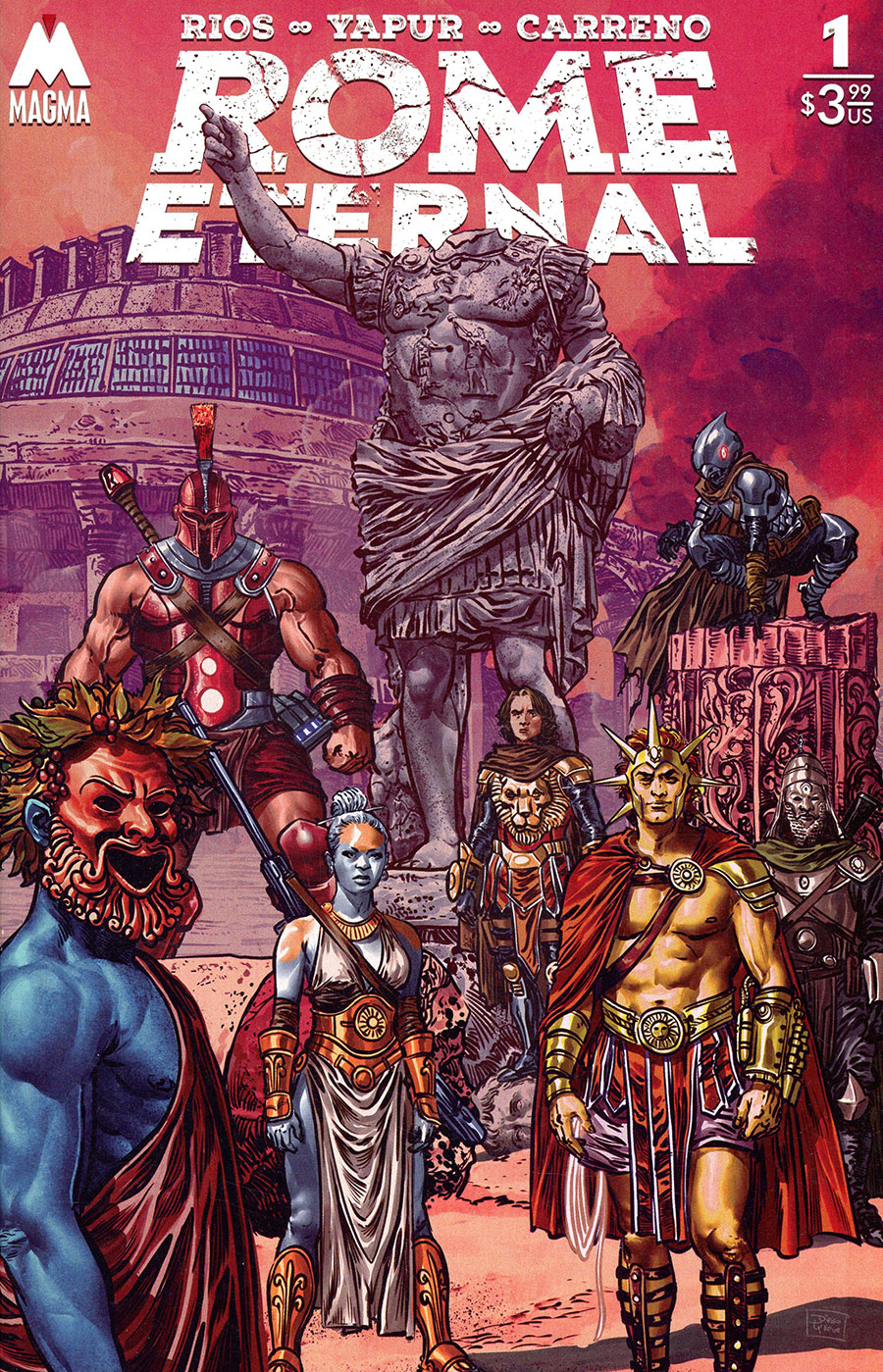 Rome Eternal #1 Cover A Regular Diego Yapur Cover