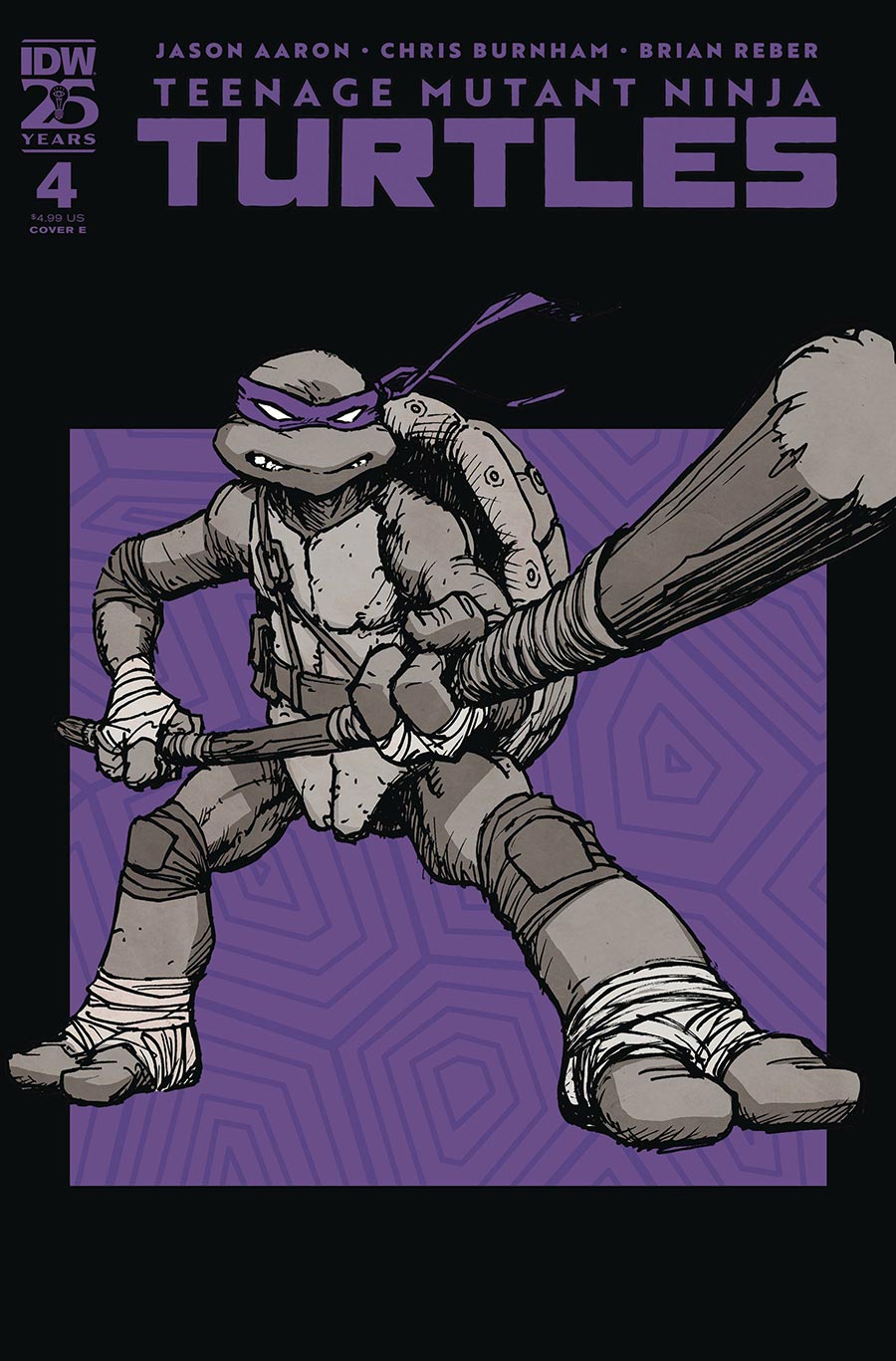 Teenage Mutant Ninja Turtles Vol 6 #4 Cover E Variant Chris Burnham Cover