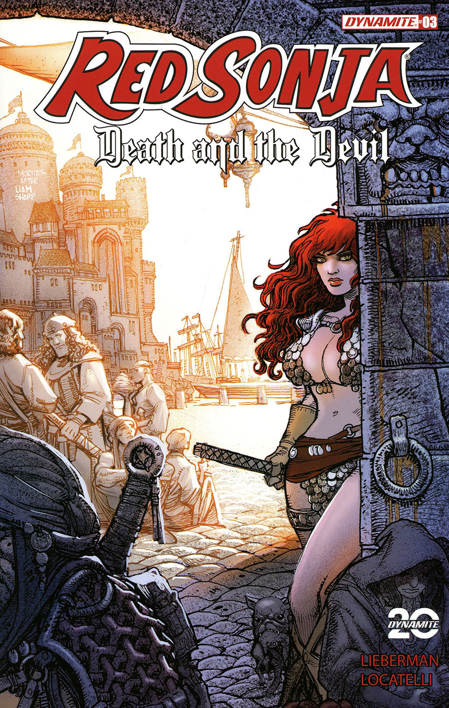 Red Sonja Death And The Devil #3 Cover C Variant Moritat Cover