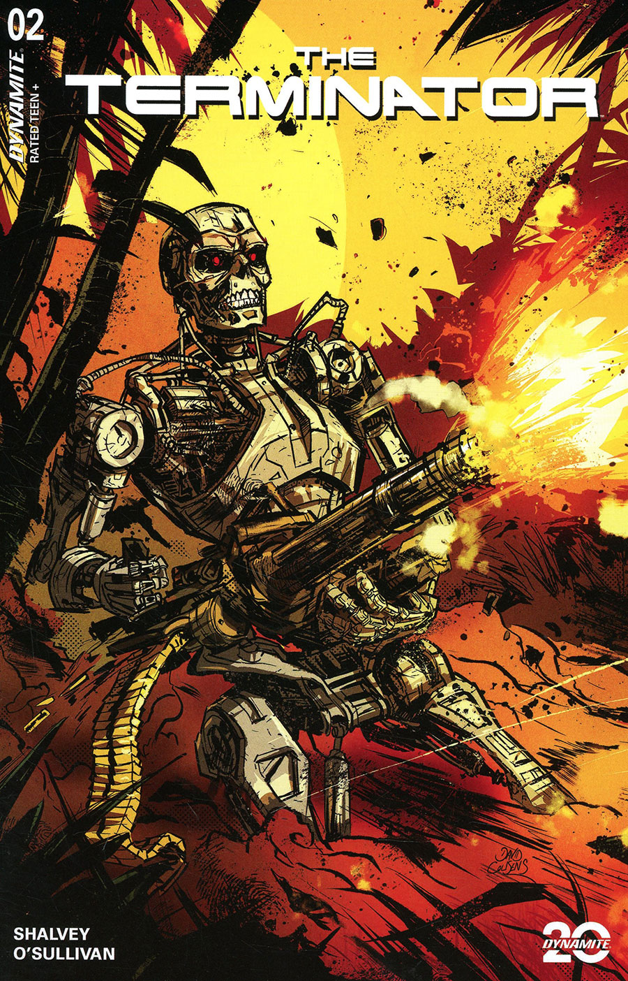 Terminator Vol 4 #2 Cover D Variant David Cousens Cover