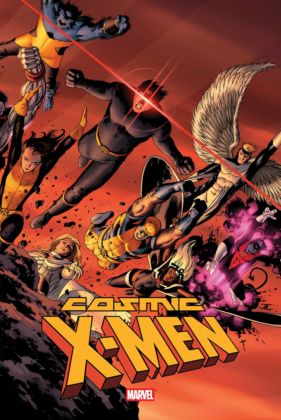 Cosmic X-Men Omnibus HC Book Market John Cassaday Cover
