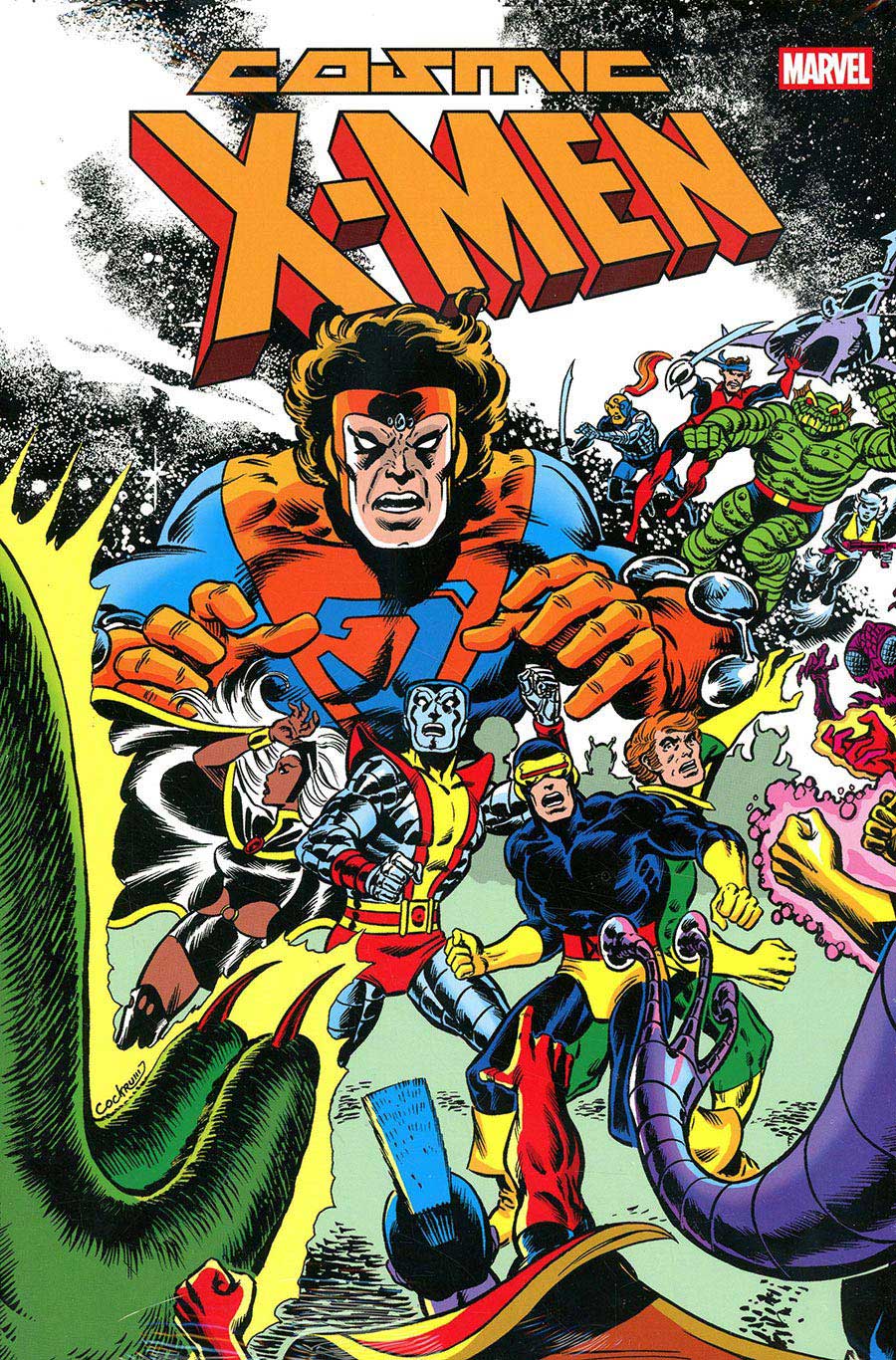 Cosmic X-Men Omnibus HC Direct Market Dave Cockrum Variant Cover