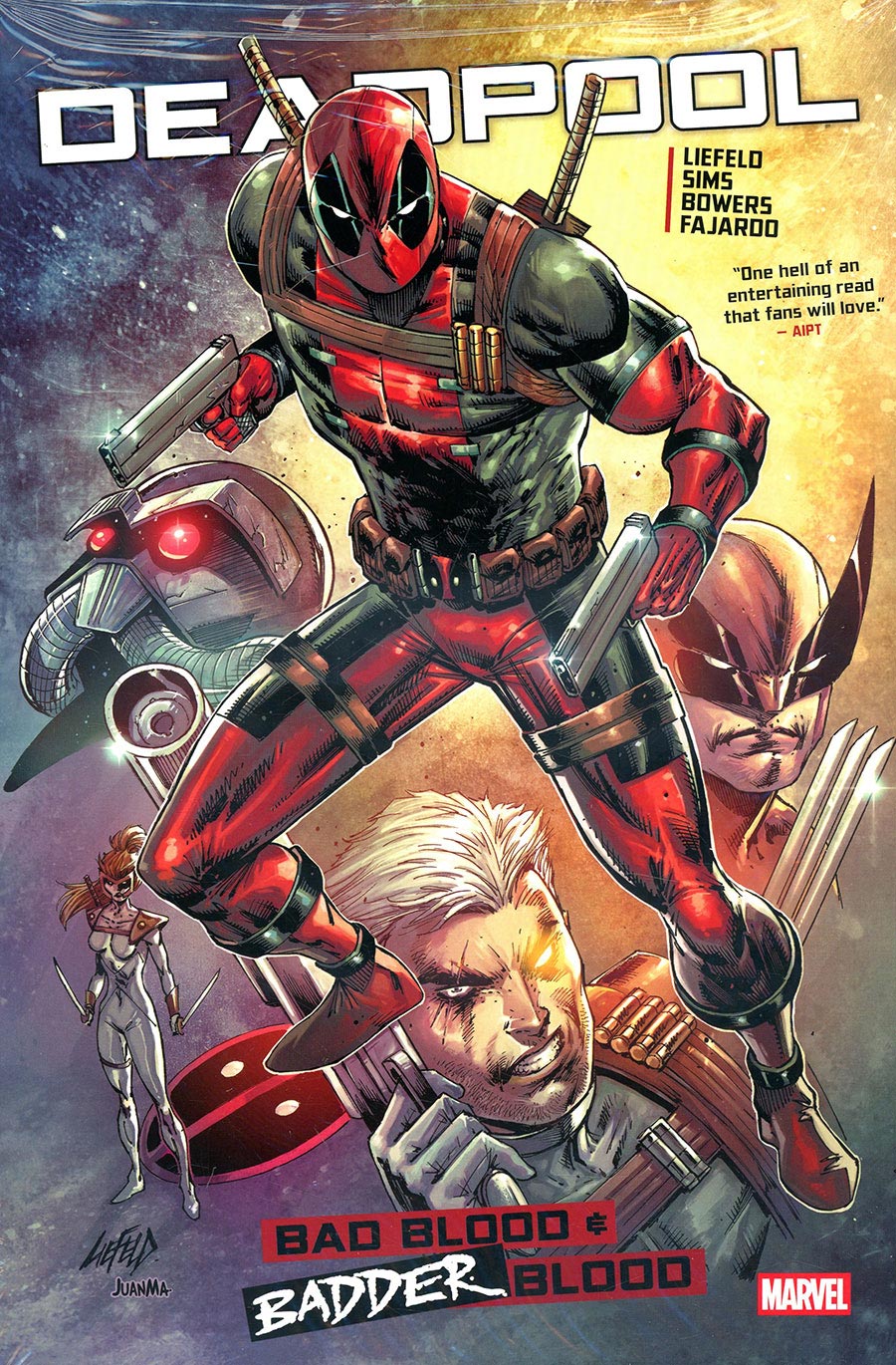 Deadpool Bad Badder Blood HC